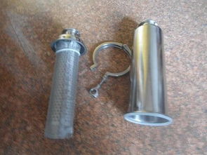 304衛生級不銹鋼快裝管道過濾器圖片,304衛生級不銹鋼快裝管道過濾器高清圖片 溫州經濟技術開發區展鵬管件加工廠,