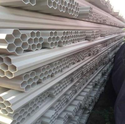 駟馳白色純原料七孔梅花管pe梅花電力管 電力電線保護(hù)管