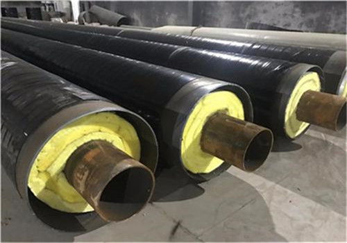 三門峽湖濱預制直埋鋼套鋼蒸汽保溫管資質及圖片